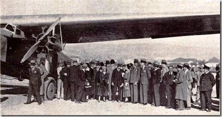 Voo inaugural em Alverca
