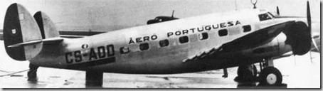 Lockheed Lodestar da Aero Portuguesa
